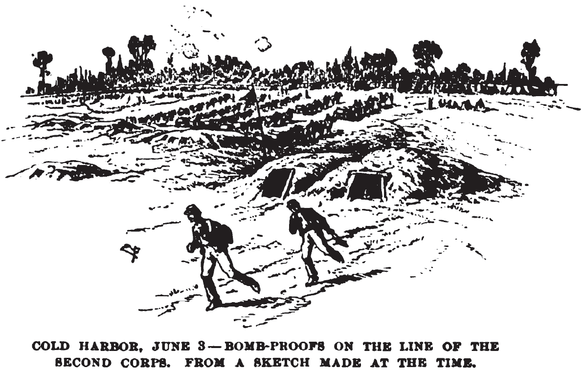 Union Second Corps at Cold Harbor