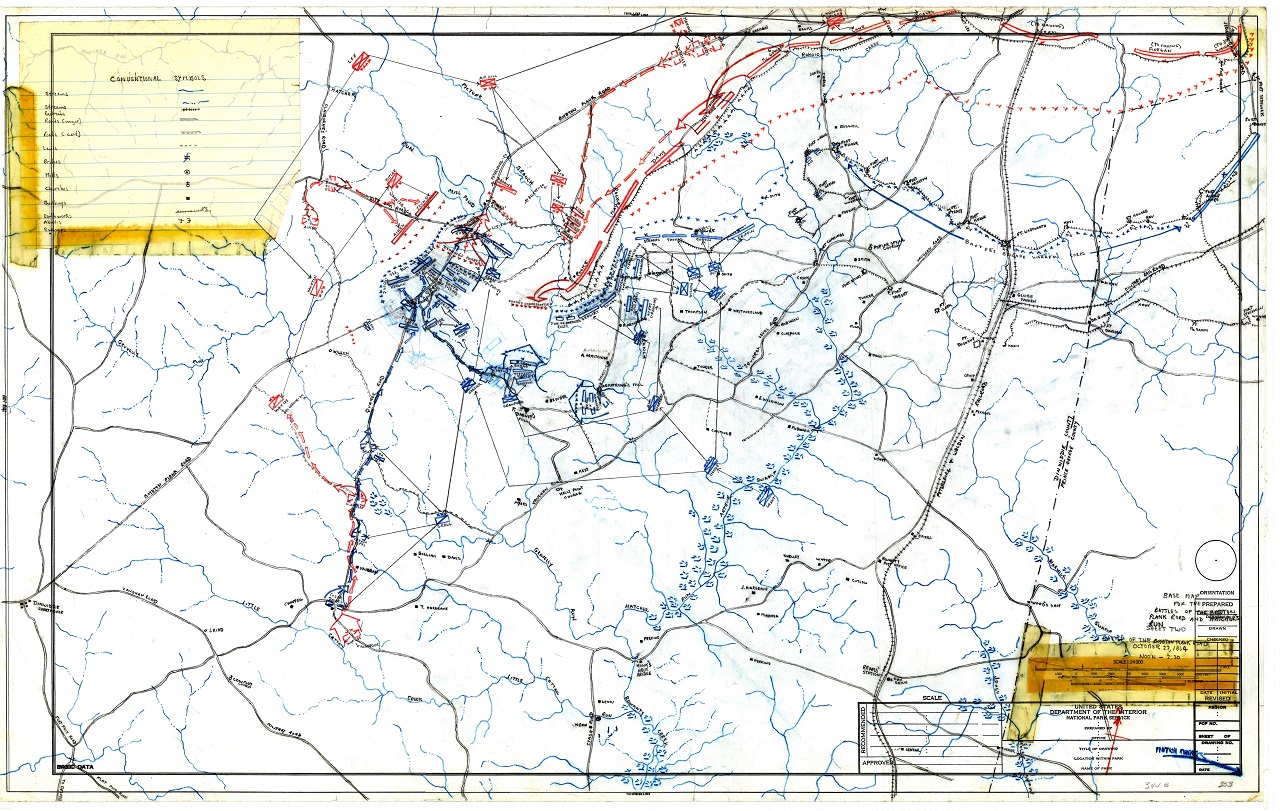 BEARSS MAP Battle of Boydton Plank Road, October 27, 1864 Map 2